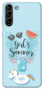 Чохол Girls summer для Galaxy S21+