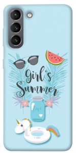 Чехол Girls summer для Galaxy S21