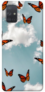 Чохол Summer butterfly для Galaxy A71 (2020)