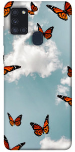 Чохол Summer butterfly для Galaxy A21s (2020)