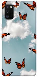 Чехол Summer butterfly для Galaxy A41 (2020)