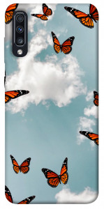 Чехол Summer butterfly для Galaxy A70 (2019)