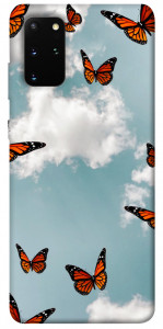 Чехол Summer butterfly для Galaxy S20 Plus (2020)