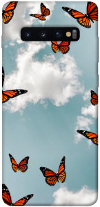 Чохол Summer butterfly для Galaxy S10 Plus (2019)