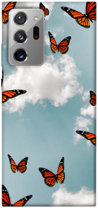 Чехол Summer butterfly для Galaxy Note 20 Ultra