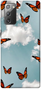 Чехол Summer butterfly для Galaxy Note 20