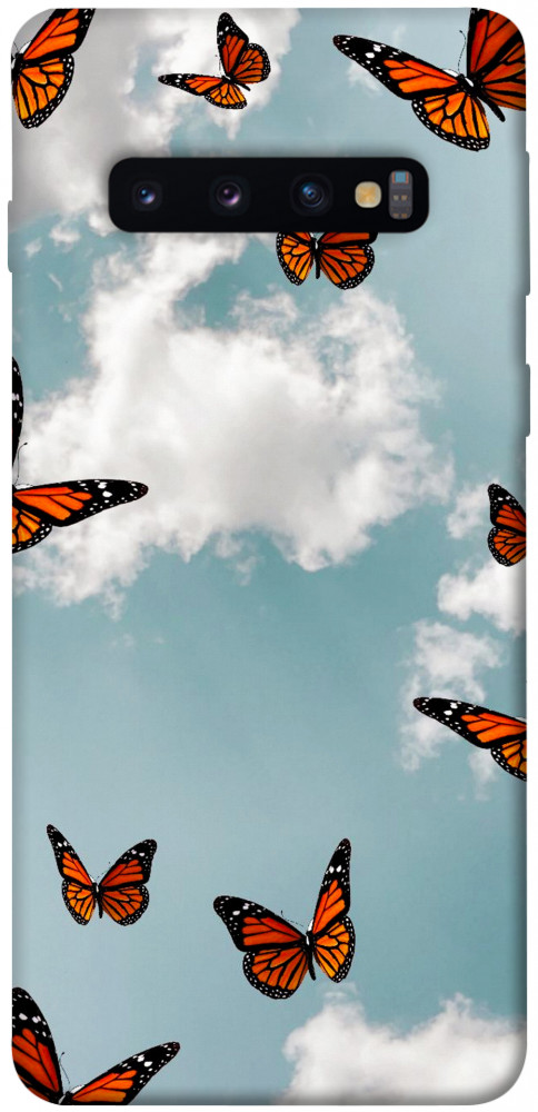 Чохол Summer butterfly для Galaxy S10 (2019)