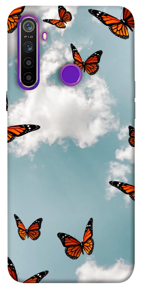 Чехол Summer butterfly для Realme 5