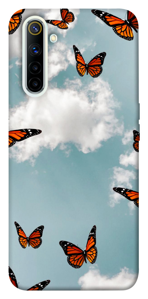 Чехол Summer butterfly для Realme 6