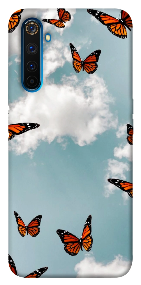 Чехол Summer butterfly для Realme 6 Pro