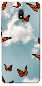 Чехол Summer butterfly для Xiaomi Redmi 8a