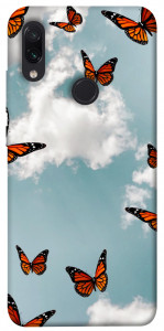 Чохол Summer butterfly для Xiaomi Redmi Note 7