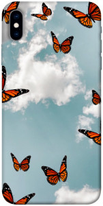 Чехол Summer butterfly для iPhone XS (5.8")