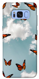Чехол Summer butterfly для Galaxy S8 (G950)