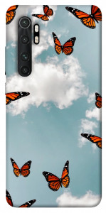 Чехол Summer butterfly для Xiaomi Mi Note 10 Lite