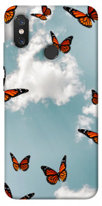Чехол Summer butterfly для Xiaomi Mi 8