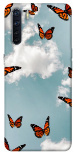 Чохол Summer butterfly для Oppo A91