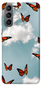 Чохол Summer butterfly для Galaxy S21