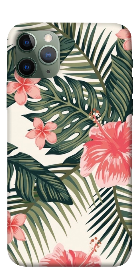 Чохол Tropic flowers для iPhone 11 Pro