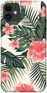 Чехол Tropic flowers для iPhone 11