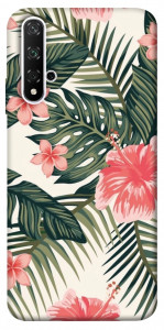 Чохол Tropic flowers для Huawei Nova 5T