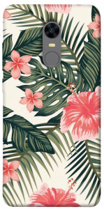 Чехол Tropic flowers для Xiaomi Redmi 5 Plus