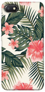 Чехол Tropic flowers для Xiaomi Redmi 6A