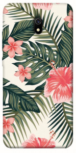 Чехол Tropic flowers для Xiaomi Redmi 8a