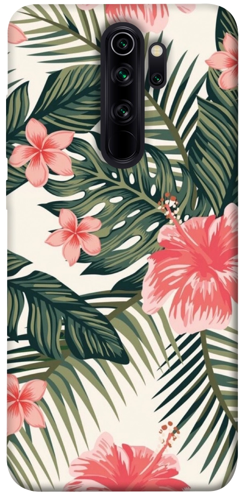 Чехол Tropic flowers для Xiaomi Redmi Note 8 Pro