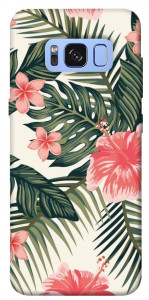 Чехол Tropic flowers для Galaxy S8 (G950)