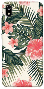 Чехол Tropic flowers для Xiaomi Redmi 7A