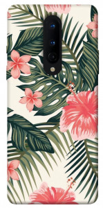 Чехол Tropic flowers для OnePlus 8