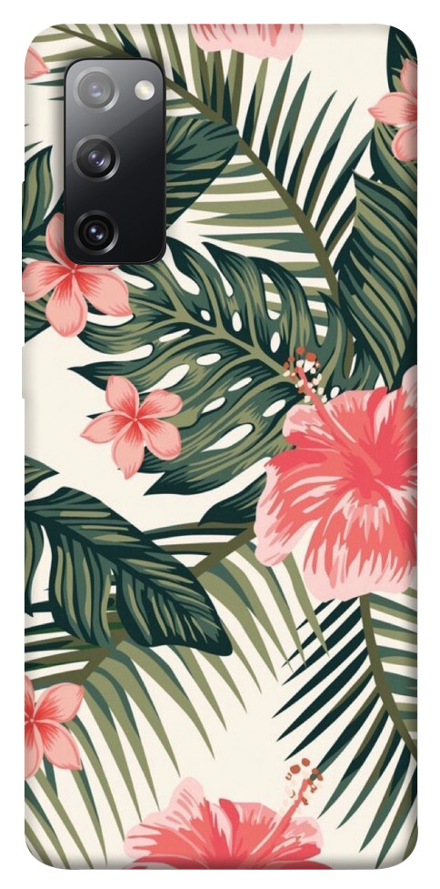 Чохол Tropic flowers для Galaxy S20 FE