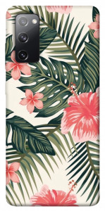 Чохол Tropic flowers для Galaxy S20 FE