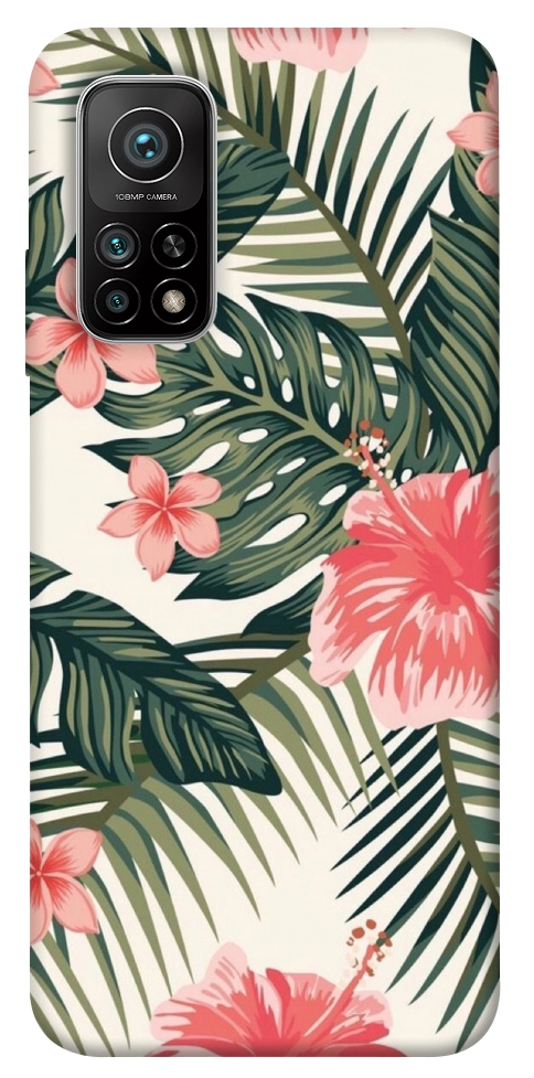 Чехол Tropic flowers для Xiaomi Mi 10T Pro