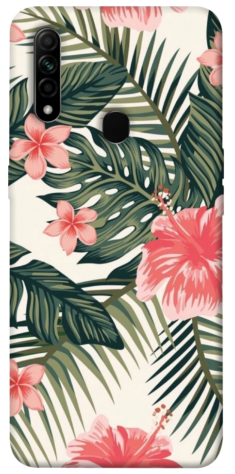 Чехол Tropic flowers для Oppo A31