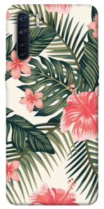 Чохол Tropic flowers для Oppo A91