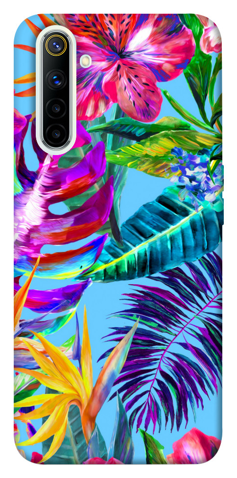 

Чехол Watercolor flowers для Realme 6 1154743