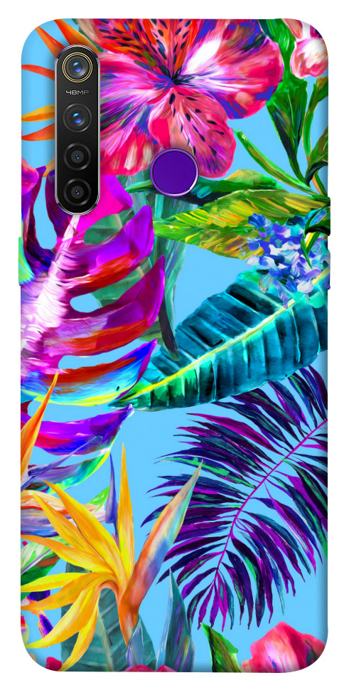 

Чехол Watercolor flowers для Realme 5 Pro 1154788