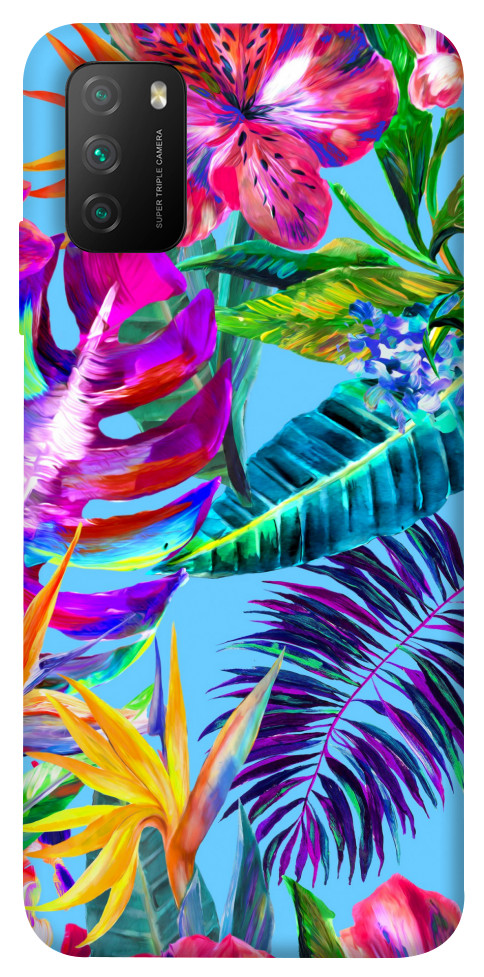 

Чехол Watercolor flowers для Xiaomi Poco M3 1154819