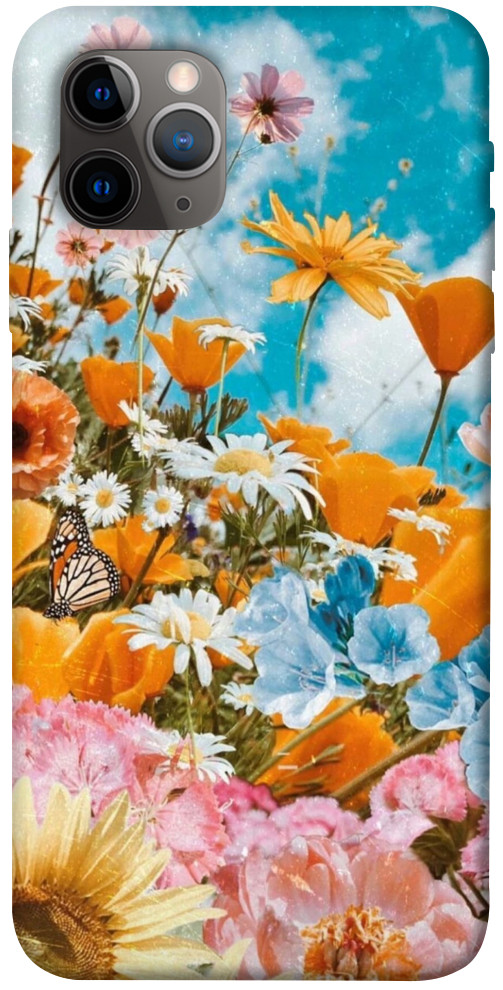 Чехол Летние цветы для iPhone 11 Pro