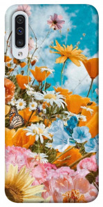 Чехол Летние цветы для Samsung Galaxy A50 (A505F)