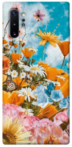 Чехол Летние цветы для Galaxy Note 10+ (2019)