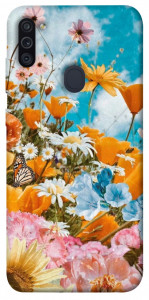 Чехол Летние цветы для Galaxy M11 (2020)