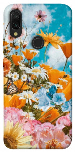 Чехол Летние цветы для Xiaomi Redmi 7