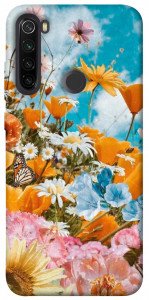 Чохол Літні квіти для Xiaomi Redmi Note 8T