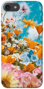 Чехол Летние цветы для iPhone 7 (4.7'')