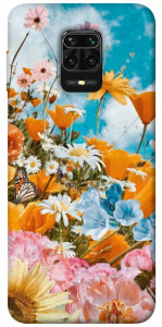 Чехол Летние цветы для Xiaomi Redmi Note 9S