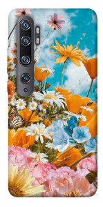 Чехол Летние цветы для Xiaomi Mi Note 10 Pro