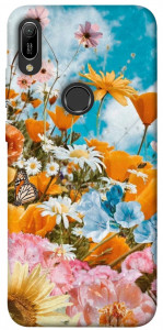 Чехол Летние цветы для Huawei Y6 (2019)